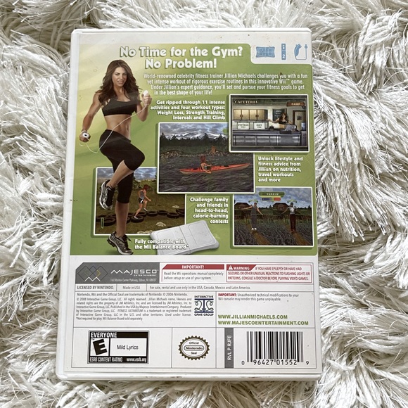 Wii Game Jillian Michaels Fitness - Picture 2 of 4